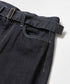 MR.OLIVE / RINSE WASH 12oz CRUNCH DEINIM / WIDE TAPERED BELTED JEANS / ミスターオリーブ リンスウォッシュ 12オンス クランチデニム / ワイドテーパード ベルト付きジーンズ